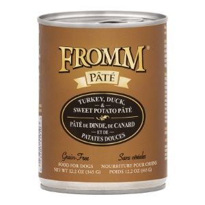 Fromm - (CASE PACK) Turkey, Duck &amp; Sweet Potato Pate 12.2 oz./ 12 PACK