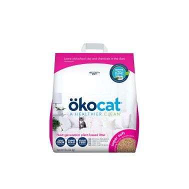 Okocat -  Super Soft, Clumping Wood  Cat Litter, Size: Small 8#