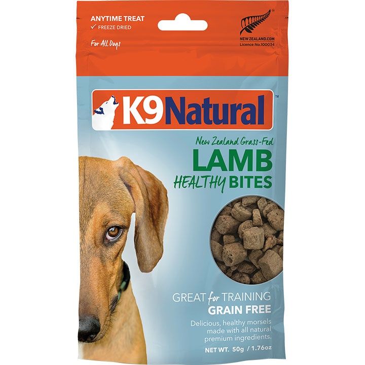 K9 Natural - Lamb &amp; Organ Healthy  Bites Dog Treats1.76 oz