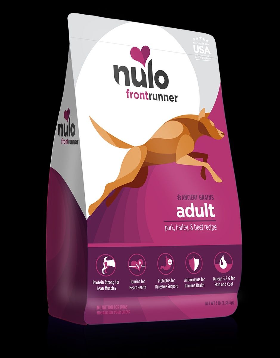 Nulo - Frontrunner Pork, Barley &amp; Beef Recipe, Size: 3#