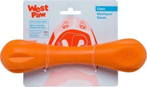 West Paw - Hurley Dog Bone (Tangerine)