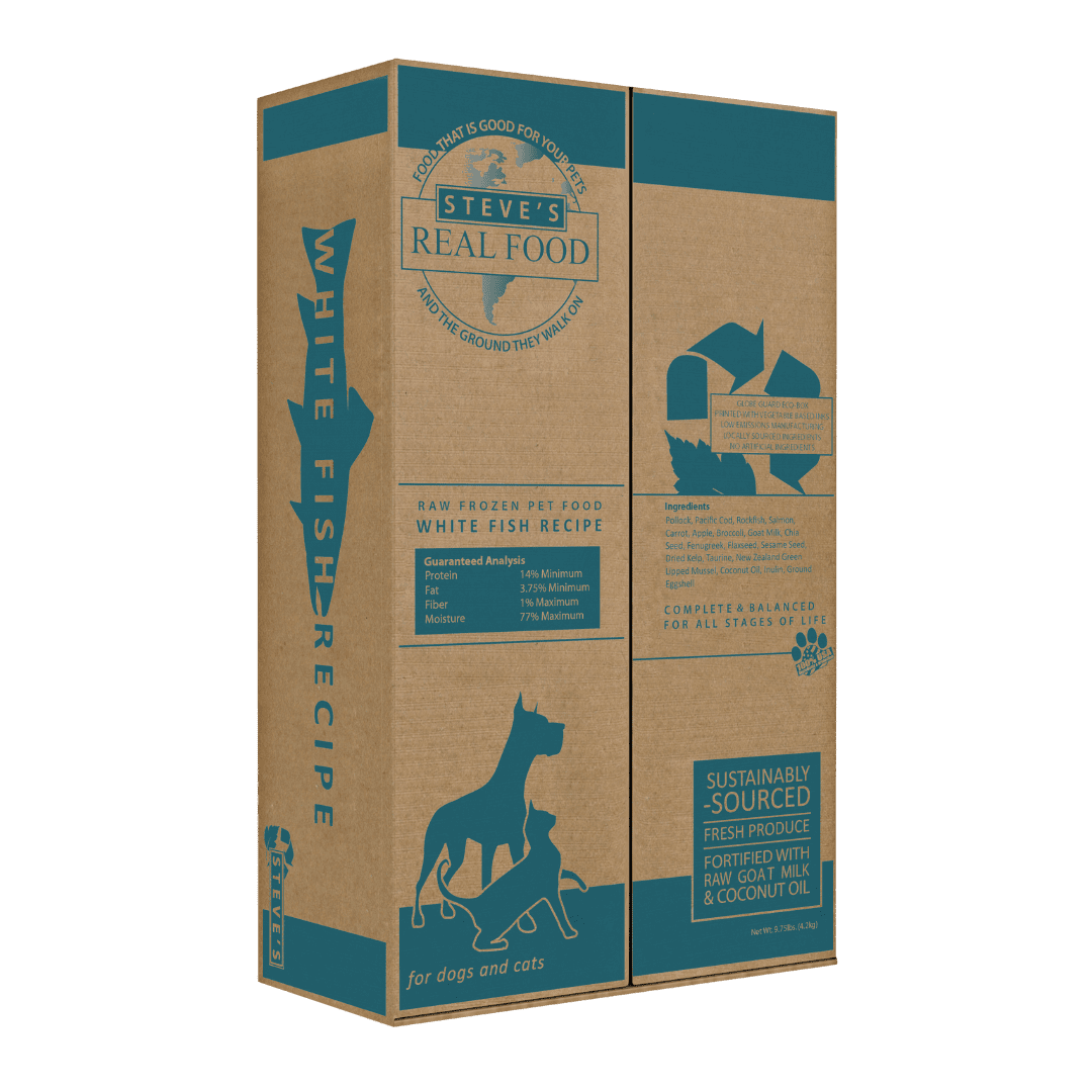 Steve's Real Food - Whitefish Patties RAW BARF Dog/Cat food
