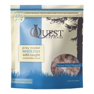 Steve's Real Food - Quest Whitefish Freeze-Dried Cat Food 10 oz.