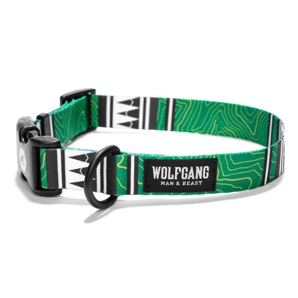 Wolfgang - HighPlains Dog Collar, Size: Medium (Width 1-in. Length 12-18-in.)