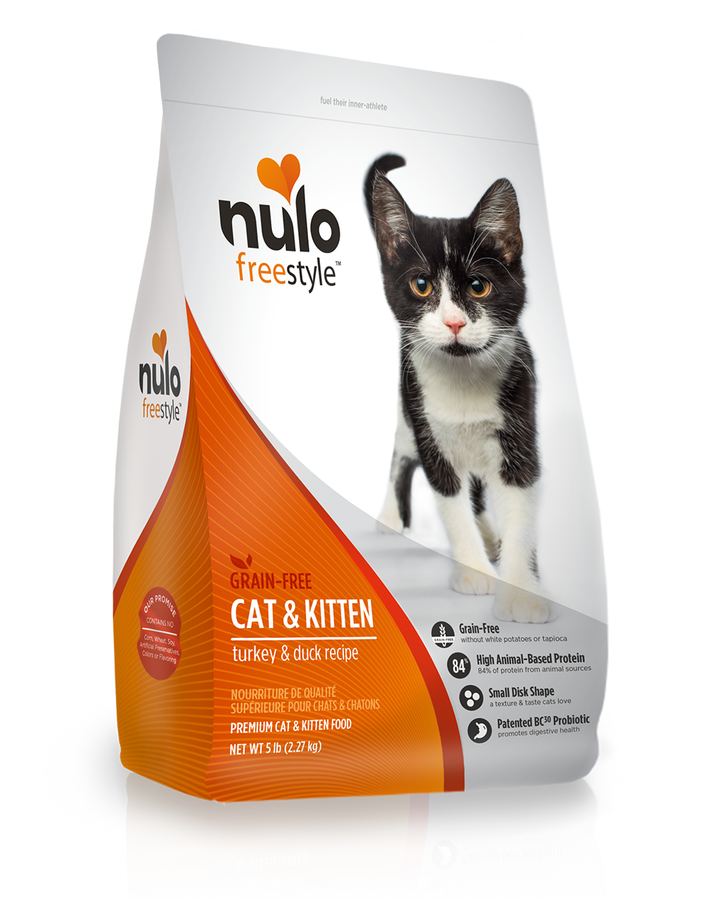 Nulo - Freestyle Turkey &amp; Duck Grain-Free  Cat &amp; Kitten Dry Food