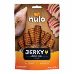 Nulo -  Freestyle  Grain Free Chicken Recipe with Apples Jerky Strips Dog Treat 5 oz