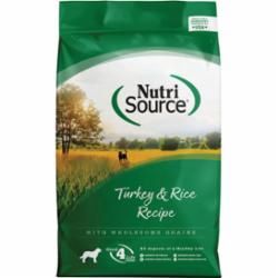 Nutrisource - Turkey &amp; Rice Recipe Dry Dog Food, Size: 4lb