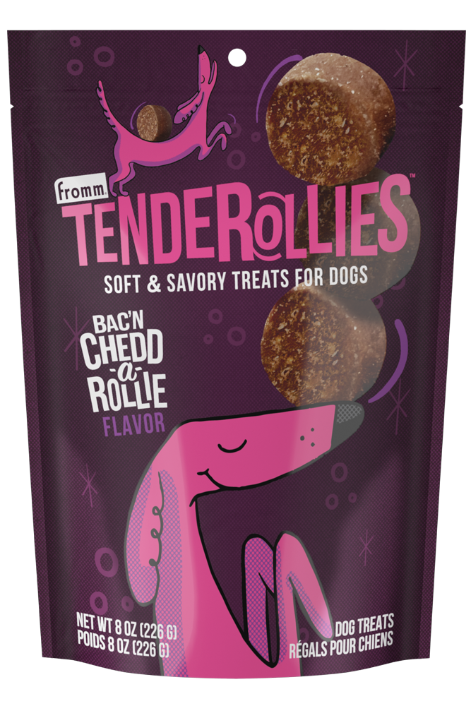 Fromm - Tenderollies Savory Dog Treats 8 oz., Flavor: Bacon and cheddar