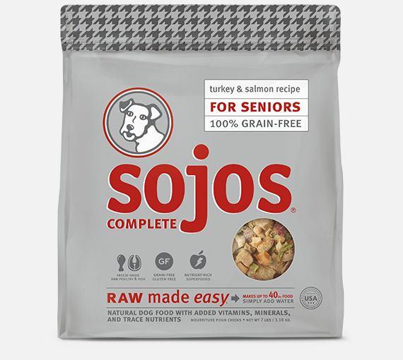 Sojos - Senior Recipe Freeze Dried Dog Food / 7#