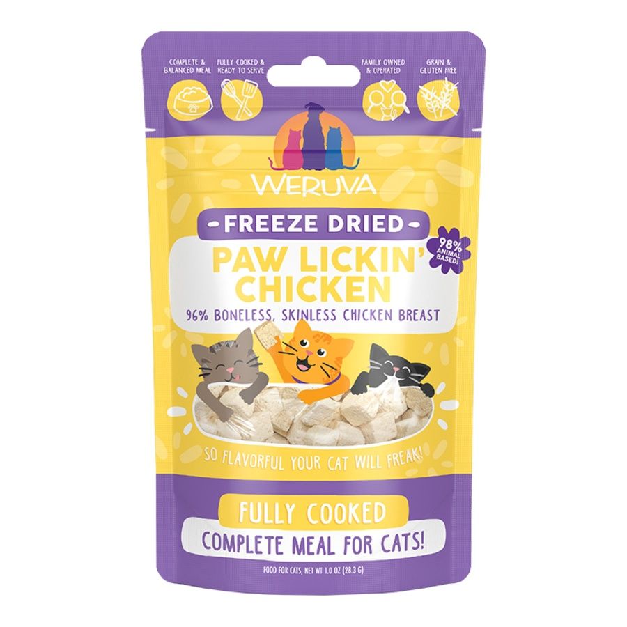 Weruva - Paw Lickin' Chicken Freeze Dried Cat Food