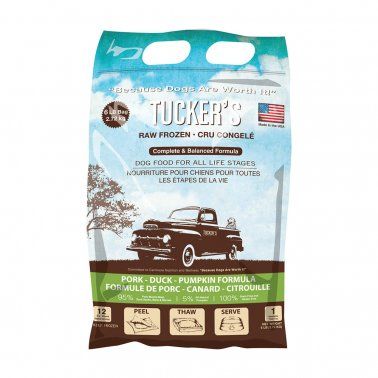 Tuckers - Duck , Pork &amp; Pumpkin RAW Dog Food
