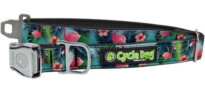 Cycle Dog - Flamingo Dog Collar