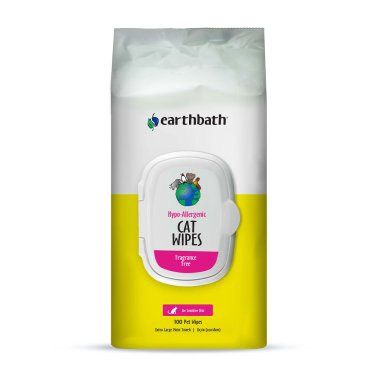 Earthbath - Hypo-Allergenic Cat Grooming Wipes