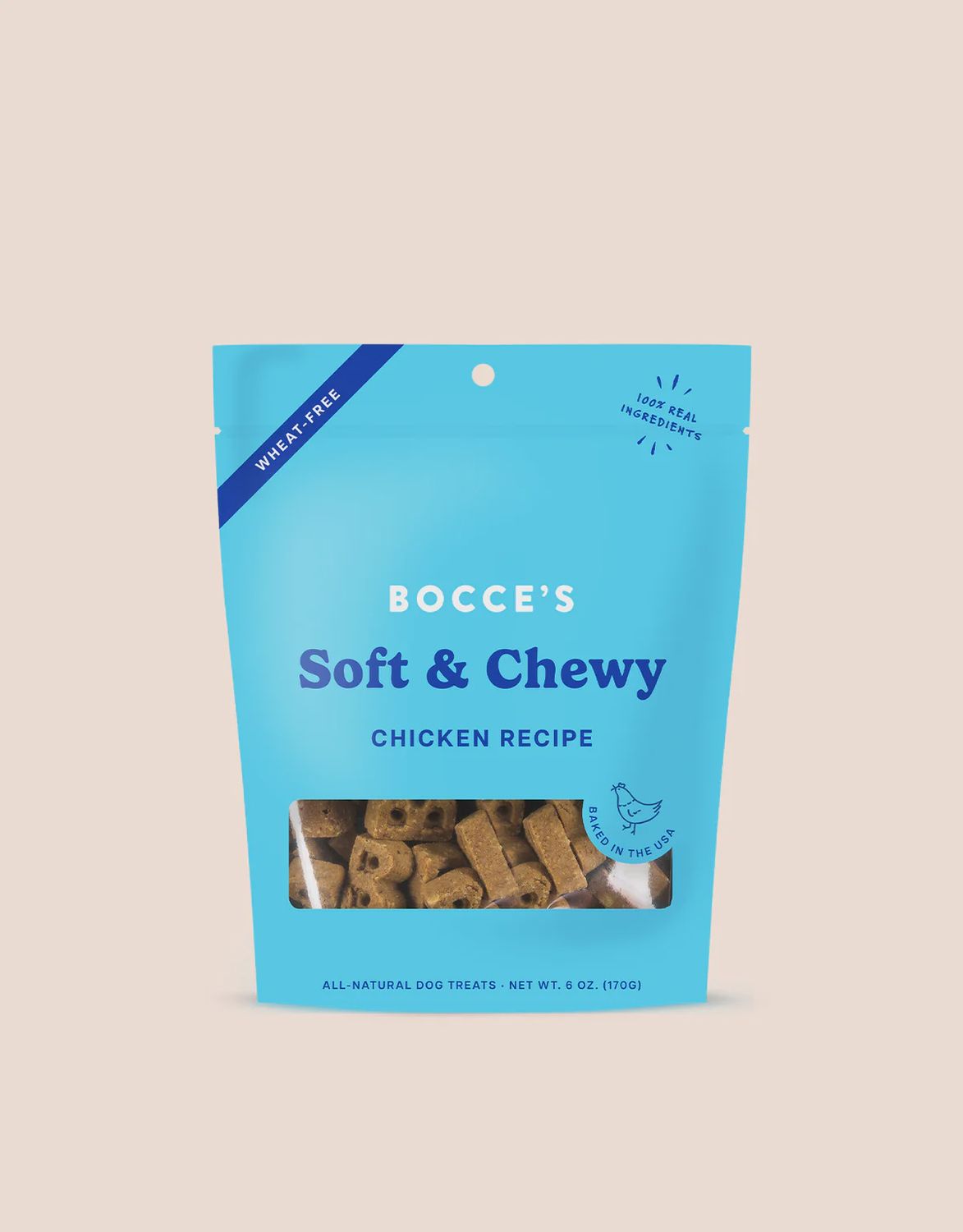 Bocce's Bakery - Chicken Recipe Soft &amp; Chewy Dog Treats 6oz