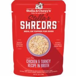 Stella &amp; Chewy's - Stella's Shredrs Chicken &amp; Turkey 2.8oz.