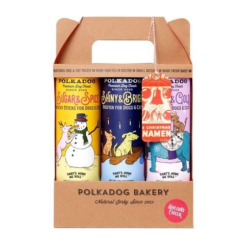 Polkadog - Holiday Cheer Fish &amp; Fowl Gift Set