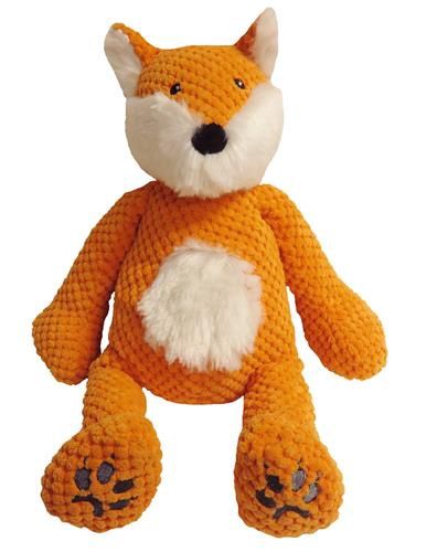 FabDog - Floppy Fox Plush Dog Toy, Size: Small
