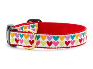 Up Country - Pop Hearts Dog Collar