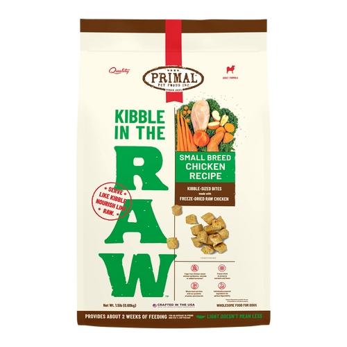 Primal - Kibble in the RAW Small Breed Chicken Recipe