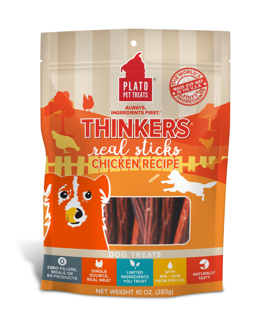 Plato - Thinkers Chicken Sticks Dog Treats
