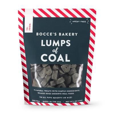 Bocce's - Lumps of Coal Dog Treats 6 oz.