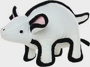 VIP Tuffy - White Mouse Dog Toy