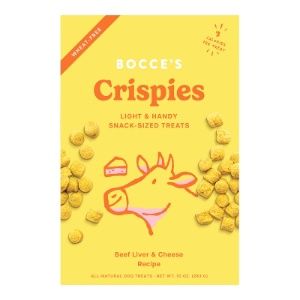 Bocce's Bakery - Beef Liver + Cheese Crispies Dog Treats 10 oz
