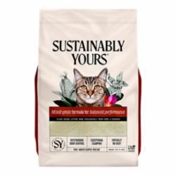 Sustainably Yours - Mixed Grain Cat Litter, Size: 13#