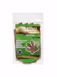 The Real Meat Company -  Long Strips Jerky Treats 8 oz., Flavor: Beef