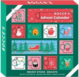 Bocce's - 12-Day Advent Calendar  Soft &amp; Chewy Dog Treats
