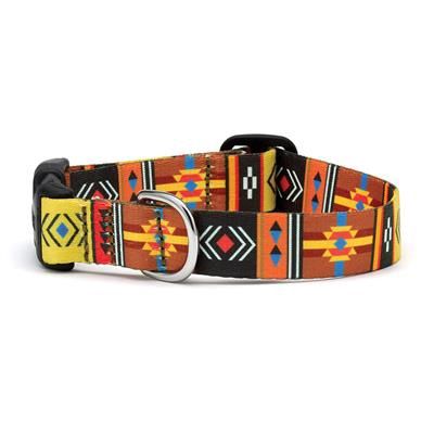 Up Country - Southwest Printed Sport Dog Collar, Size: SM