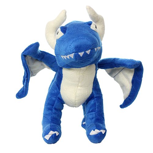 Tuffy - Mighty Dragon Dog Toy, color: Blue