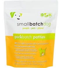 Small Batch - Pork Patties Raw Dog Food