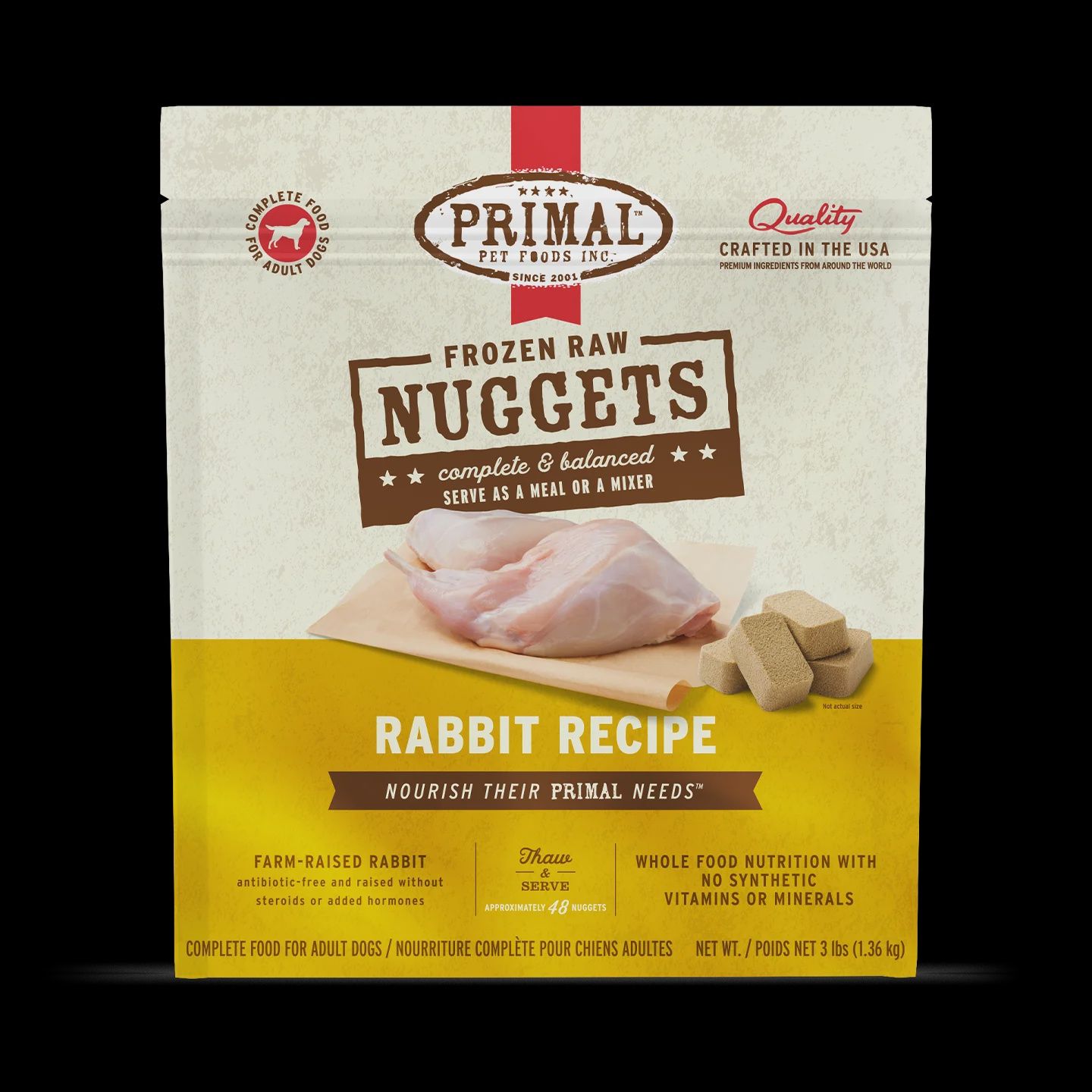 Primal - Rabbit Formula Freeze-Dried Dog Food
