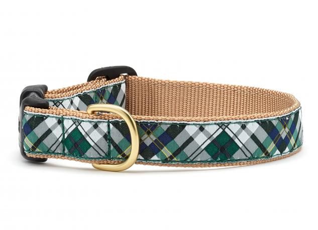 Up Country - Gordan Plaid Dog Collar