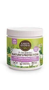 Earth Animal - Daily Herbal Internal Powder for Dogs &amp; Cats Yeast Free 8 oz.