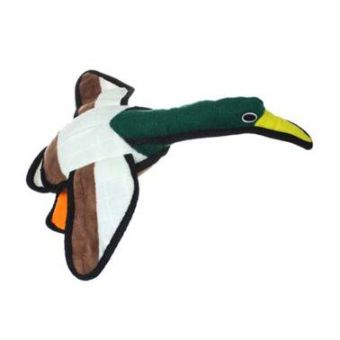 Tuffy -  Barnyard Duck Squeaky Plush Dog Toy