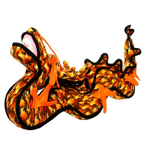 Tuffy - Dragon Dog Toy, color: Orange