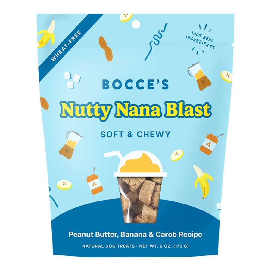 Bocce's - Nutty Nana Soft &amp; Chewy Dog Treat 6oz