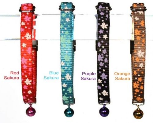 Goli Design - Sakura Reflective Cat Collar