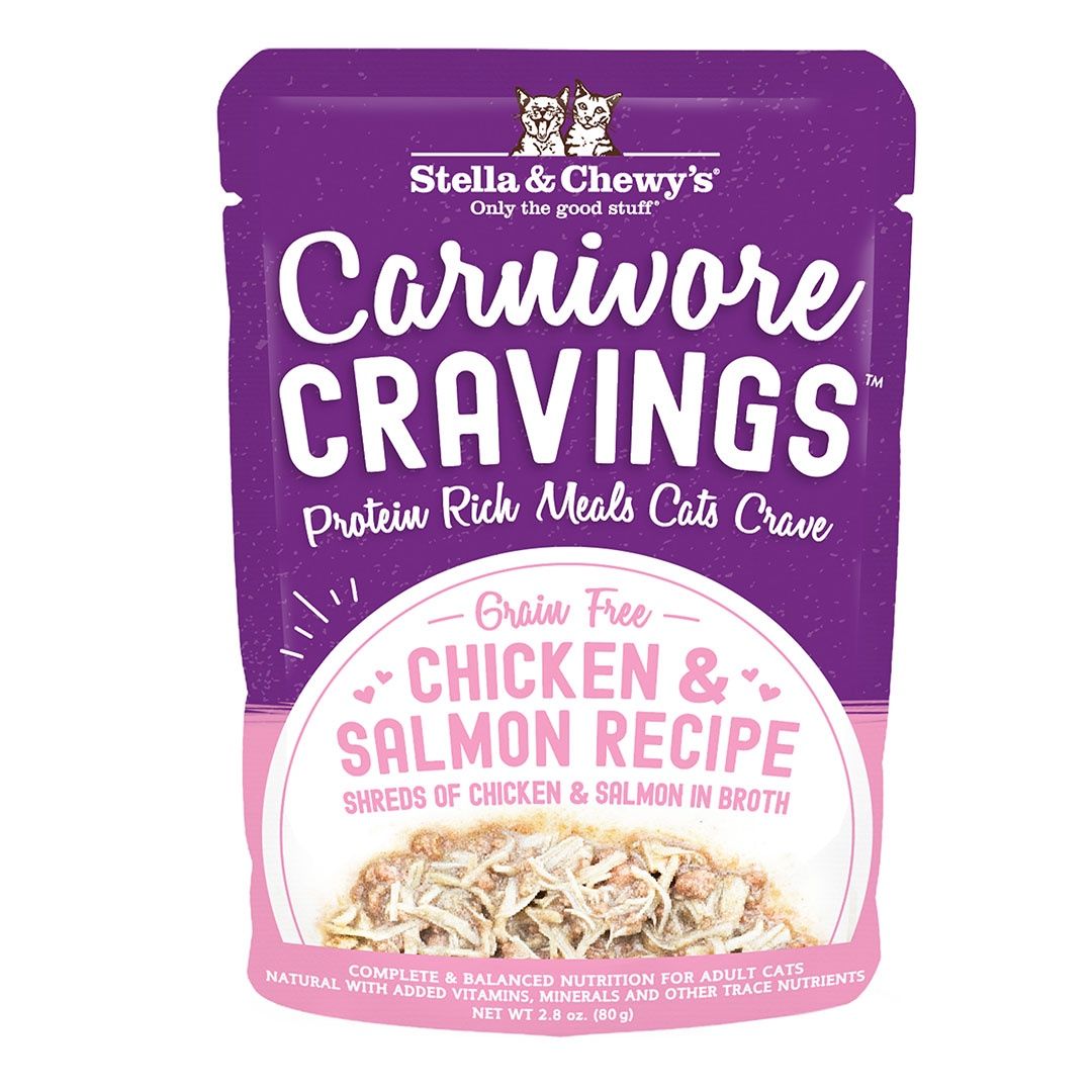 Stella &amp; Chewy's - Carnivore Cravings Chicken &amp; Salmon Recipe 2.8 oz.