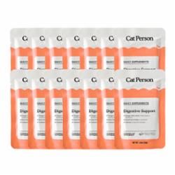 Cat Person - Digestive Support Turkey &amp; Salmon Saucy Cat Supplement 1.05 oz.