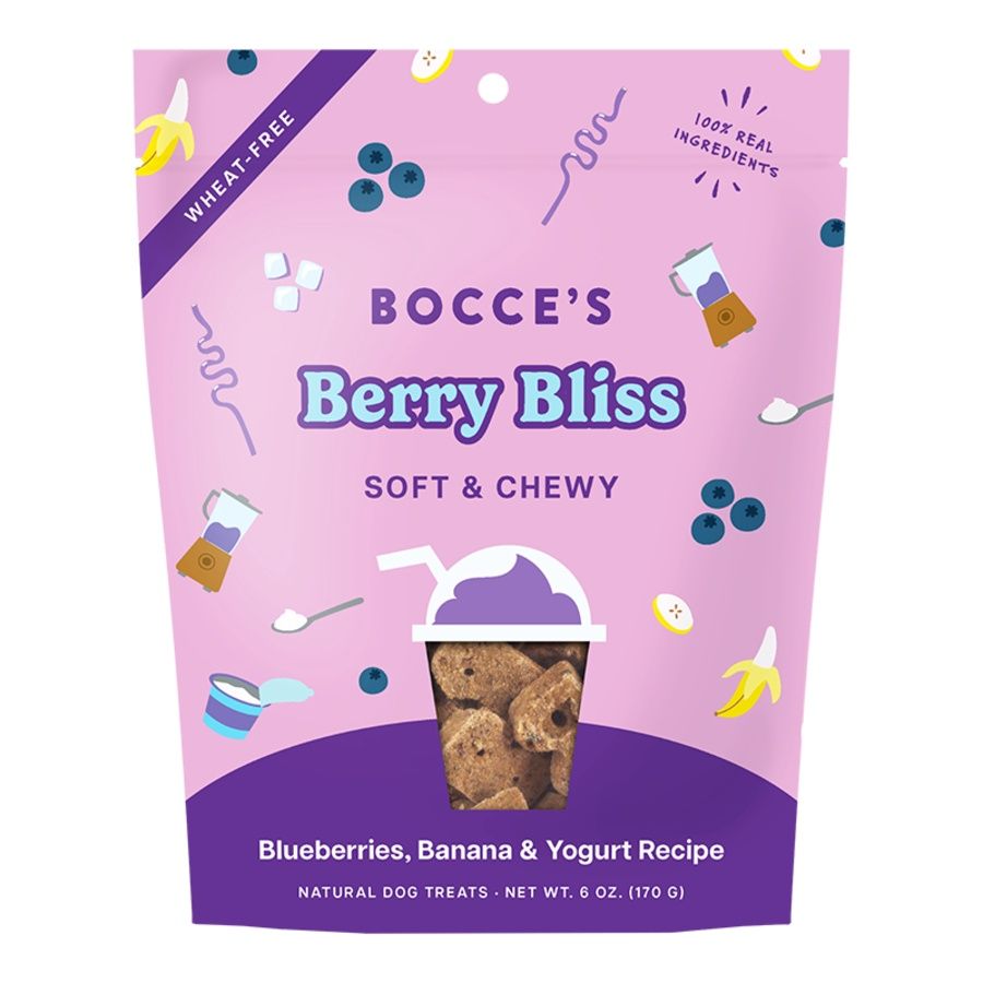 Bocce's - Berry Bliss Soft &amp; Chewy Dog Treats 6oz