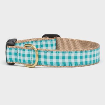 UpCountry - Turquoise Gingham Collar