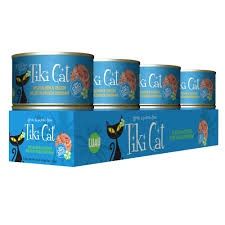 Tiki Cat (CASE PACK) - Luau Wild Salmon &amp; Chicken in Chicken Consomme Grain-Free Canned Cat Food/ CASE OF 8