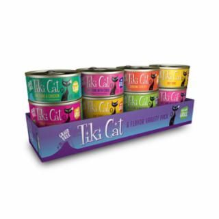 Tiki Cat - Luau King Kamehameha Variety Pack Canned Cat Food 2.8 oz each