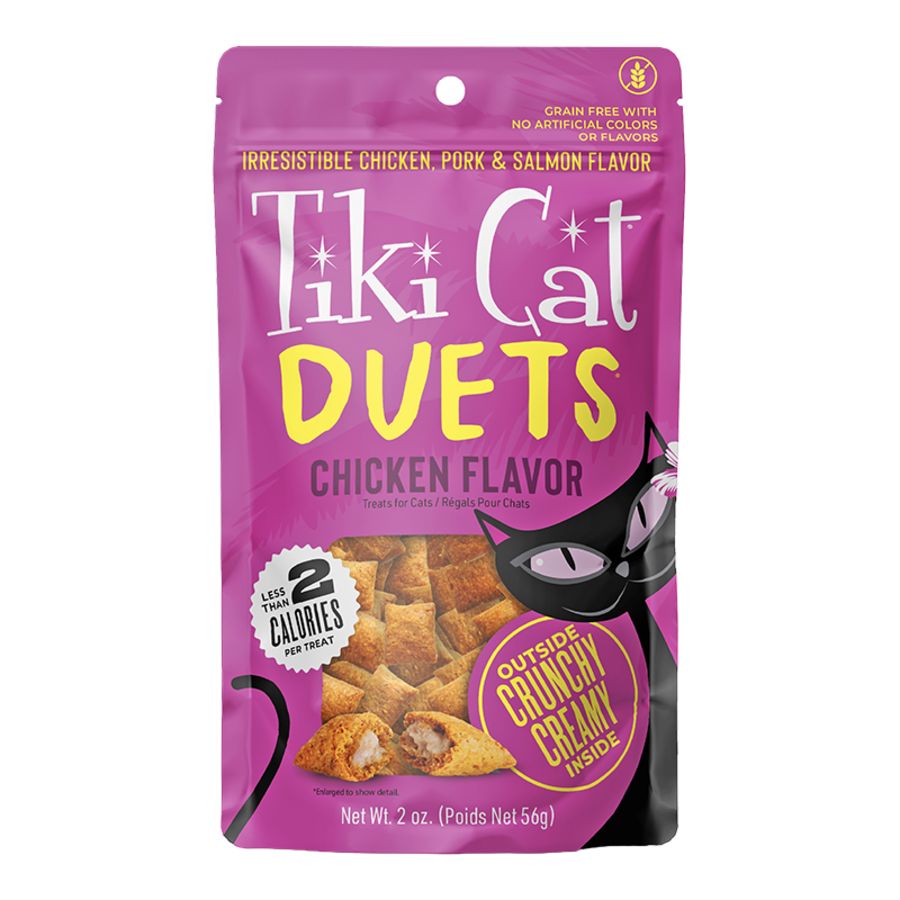 Tiki Cat - Duets Chicken Cat Treats 2oz