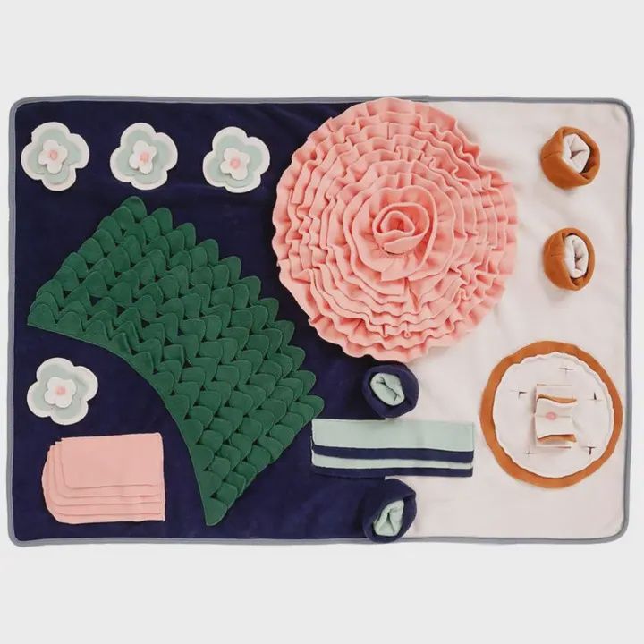 Injoya - Dinner Table Snuffle Mat Dog Toy