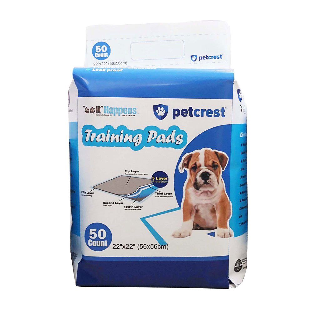 Pet Crest - Potty Training Pads 50 Count