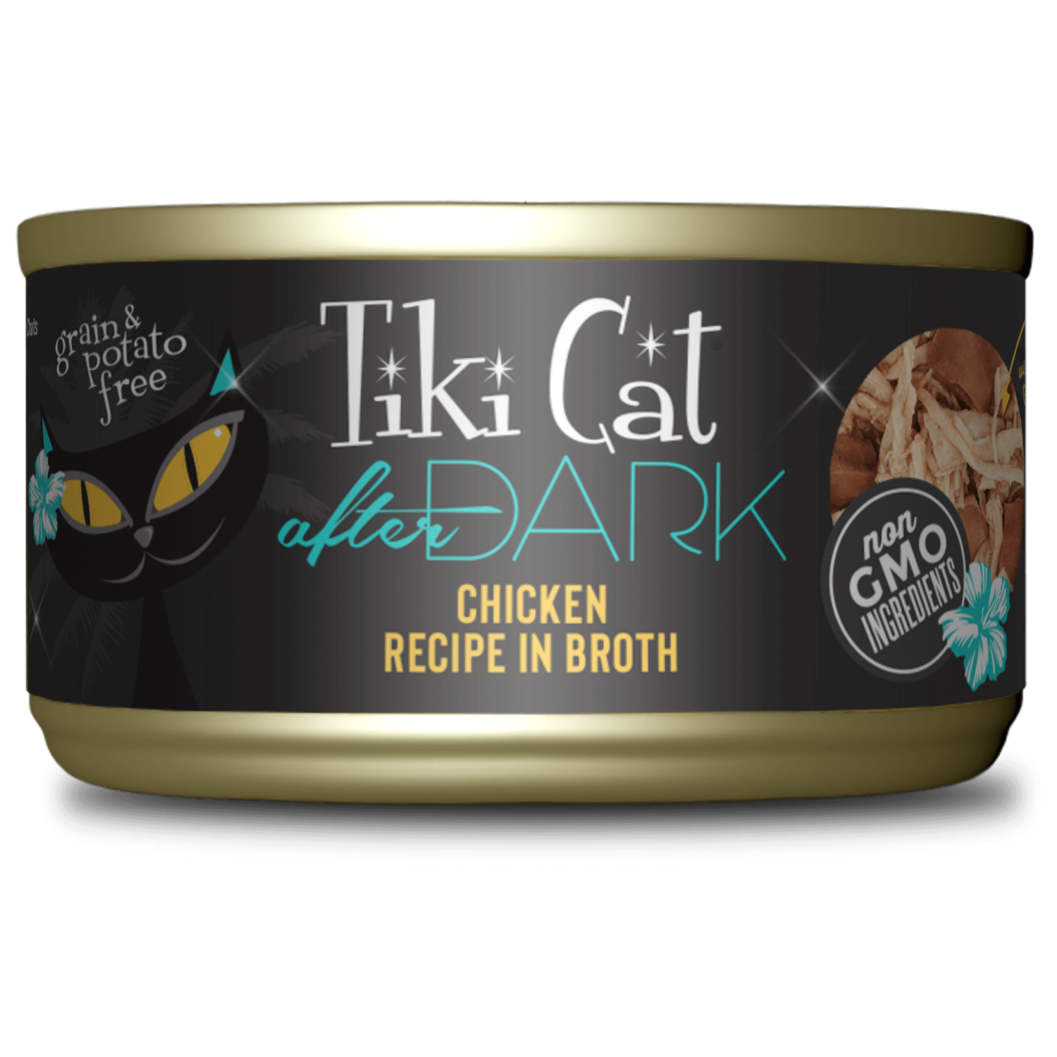 Tiki Cat - After Dark Chicken Wet Cat Food/Single Can, Size: 2.8 oz./Single